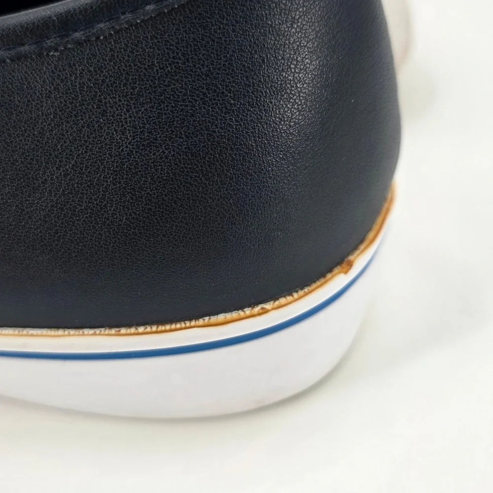 COACH CITYSOLE SKATE SLIP ON SNEAKERS MENS SIZE 10 D BLUE CAMO LEATHER CANVAS - Picture 10 of 14